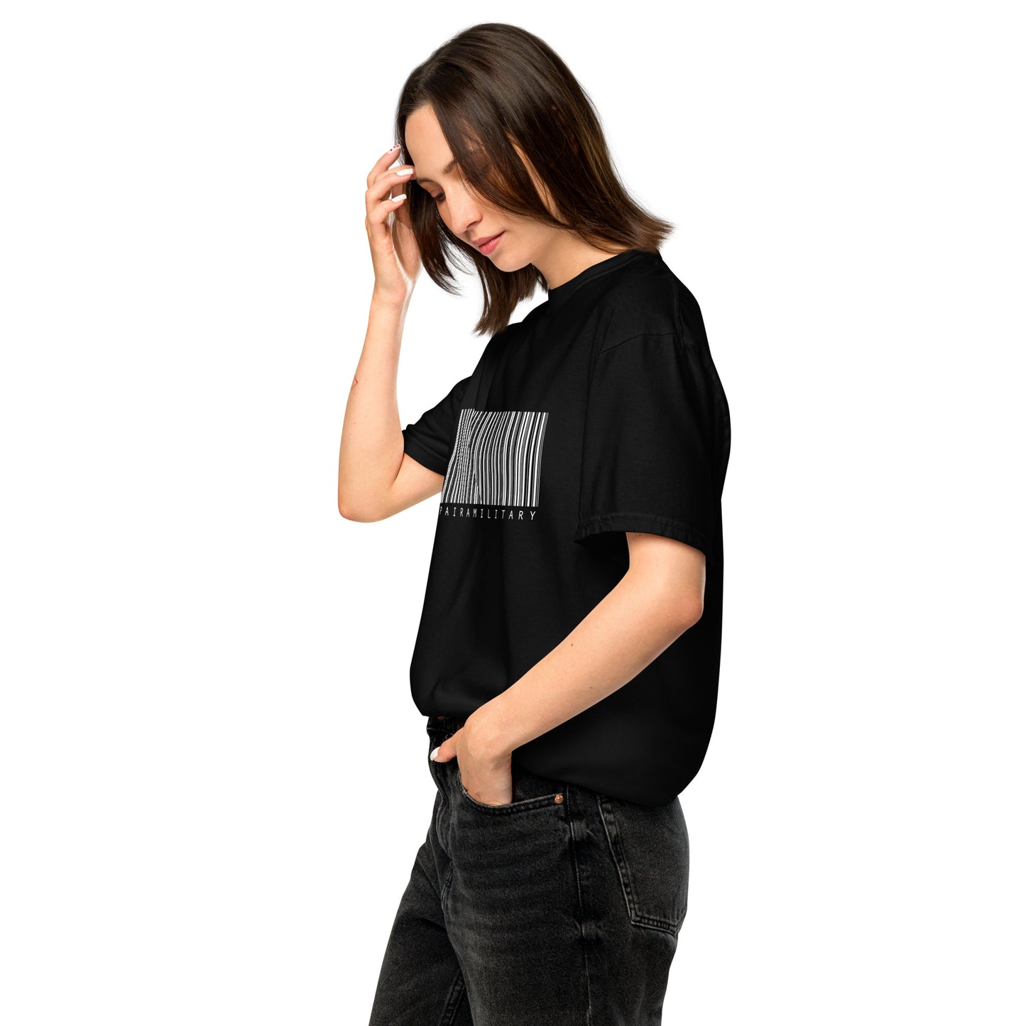 Unisex garment-dyed heavyweight t-shirt